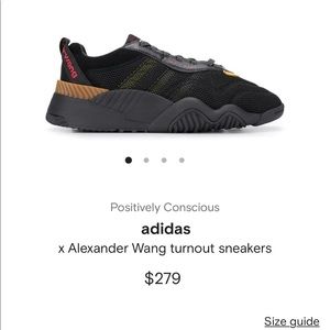 Alexander Wang Adidas turnout sneakers